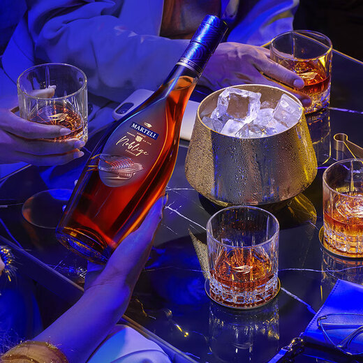 马爹利名士VSOP干邑白兰地洋酒法国原装进口 名士 1000mL 1瓶