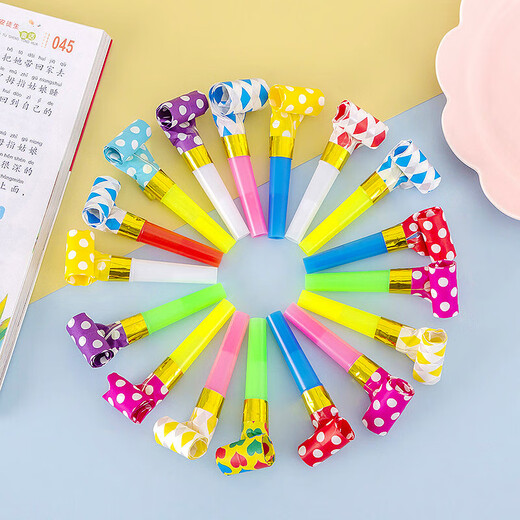 Toys pour enfants Dragon Dragon soufflant Whistle Funny Creative Blowing Roll Street Stall Toy Party Wholesale Aidez New Dragon Splowing Whistle [15 Random]