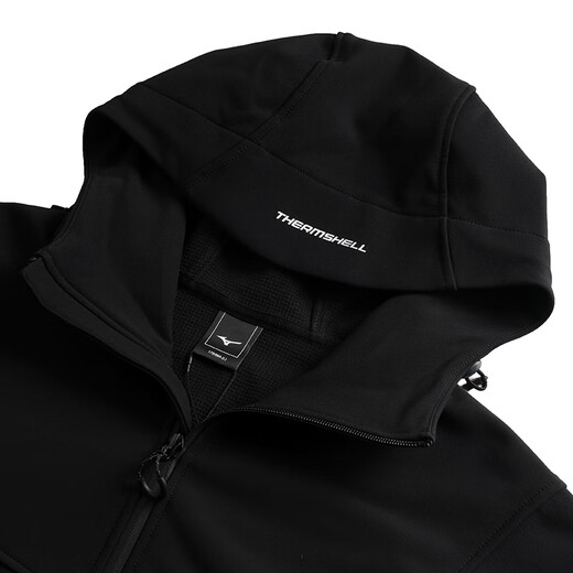 
Mizuno men's clothing 2025 autumn new sportswear outdoor windproof jacket fashion trend casual woven soft shell jacket K2CE51Y1-09 S