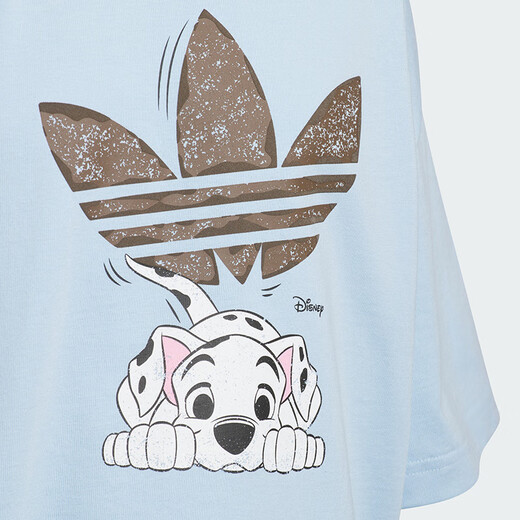 Adidas Kinderkleidung 25 Sommer- und Herbst-Kinder-T-Shirts 3. Blattklee Gelenkmuster für Männer und Frauen mittel- und großer Kinder loser Baumwoll-T-Shirt KG6628