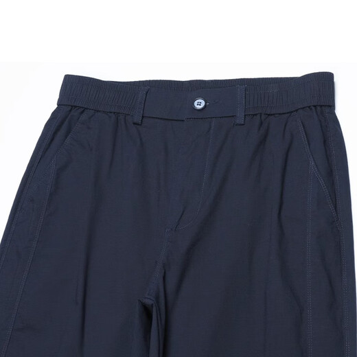 Catman Casual Pants Men's Spring and Autumn Youth Sports Outdoor Overalls Waterproof Lightweight Straight Pants Navy Blue L