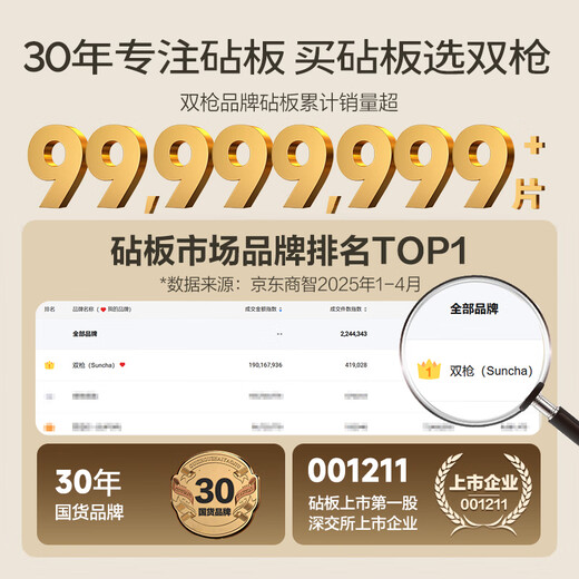 双枪金标花梨木菜板 整木砧案板抗菌防霉家用食品级切菜实木40*27*2.5