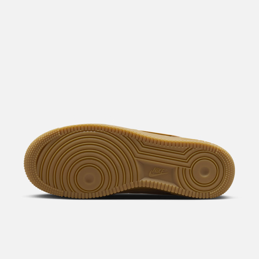 Nike (NIKE) official AIR FORCE 1 Women's Air Force No. 1 Sports Shoes Glue Sole FZ7372 200 Linen/Wheat Yellow/Rubber Light Brown/Black/Team Gold 38.5