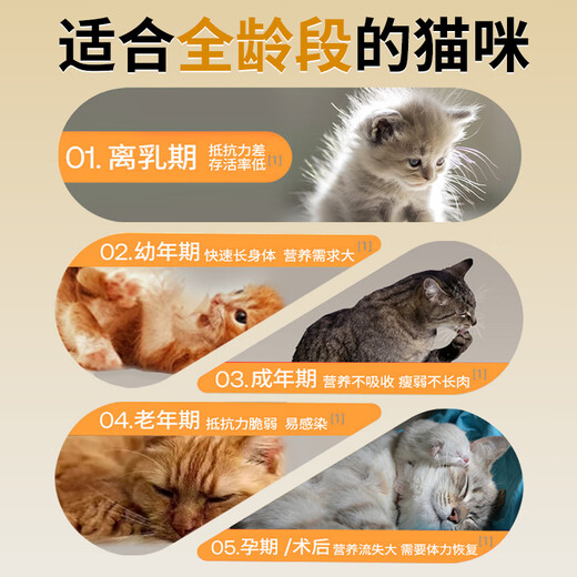 MAIRULSY Sam German Cat Goat Milk Powder with 100% Raw Goat Milk Nutritional Supplement Vitamin Lactoferrin Young Adult 0 Lactose Close to Breast Milk Three Boxes