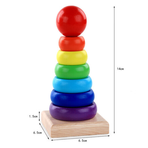 Vanadium Elephant Zhike Children's Clock Beaded Building Blocks Action Training Hand-knocking Piano Digital Baby Girl Early Education Zhizhi Rope Toy Tetris
