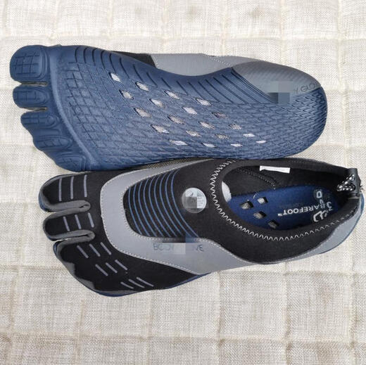 Mixed split-toe shoes for men with separated toes, five-finger shoes for men, outdoor climbing shoes, women's Pilates shoes, Victoria's Secret yoga shoes, quick-drying, black 43