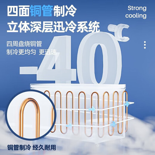 Bingxiong Ultra-Low Dempret Tremprigerator минус 40 градусов -86-65 морепродукты быстрый морозильный холодильник для лаборатории 1098 литров [-40] 丨 Длина 2360*Ширина 845*Высокий 9 998 литров [-40].