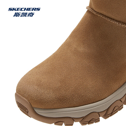 Skechers New Year's gift boots for women 2025 new winter velvet warm snow boots high-top outdoor casual boots 169103