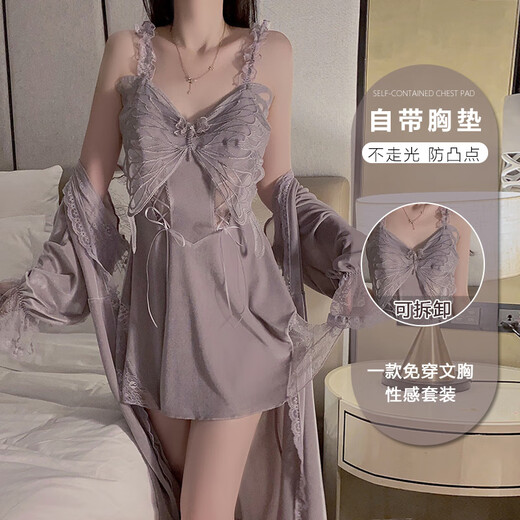 GUI RUO (GUI RUO) GUI RUO Autumn e invierno Pajamas Velvet Gran tamaño, más almohadilla para la almohadilla de la almohadilla de la almohadilla del cofre.