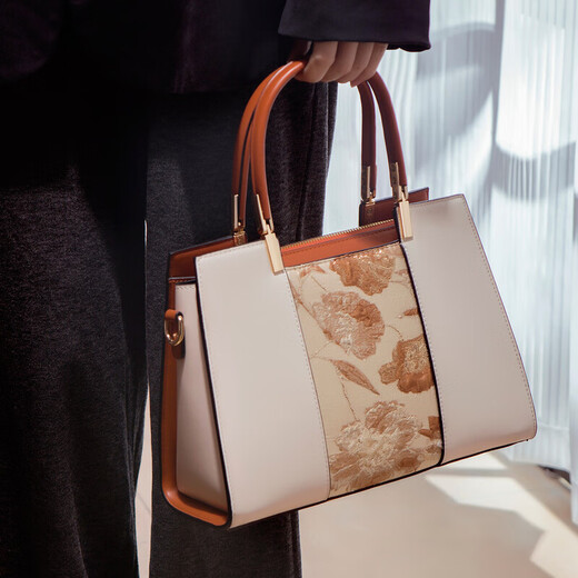Calviakrim International First-Line Markenmarke Muttertagsgeschenk Muttertasche High-End New Damenhandtasche Crossbody Beige