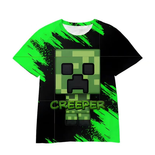 Bestimmte kirschartige 3D-gedruckte T-Shirt-Kurzärmer-grenzüberschreitende Kinderkleidung Cartoon gedrucktes Casual Tops Aktivitätsmodell 1105 xxs Kindercode 120