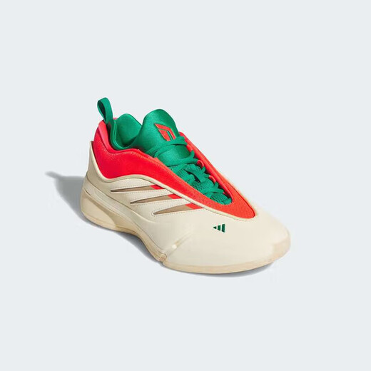 Adidas Casual Chores Chaussures masculines 2024 Automne et hiver Nouvelles baskets Lillard 9th Generation Signature Version Practical Shocking Basketball Chaussures JH6627 Couleurs de Noël 39 (240 mm)