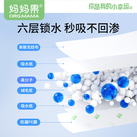 妈妈果（org.mama）一次性隔尿垫婴儿护理垫新生儿纸尿垫宝宝防水尿垫尿片隔尿床单 人气推荐【小号100片】25*35cm