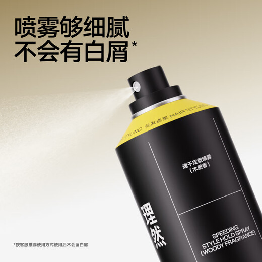 Liran styling spray hairspray quick-drying natural matte long-lasting three-dimensional 24-hour hair style 250ml*2