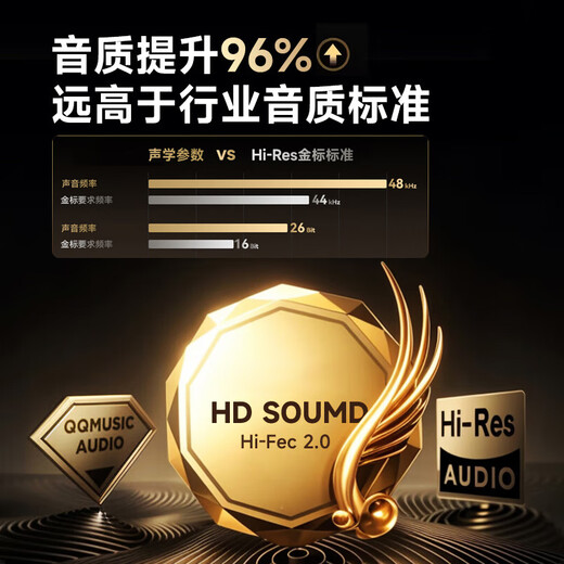 Elafo 2025 latest model丨Voice of Berlin wireless Bluetooth headset ear-hook type super long battery life does not go into the ears for calls and noise reduction running sports special long-wearing comfortable ear clips Athens black long-term wear without pain丨noise reduction and no sound leakage