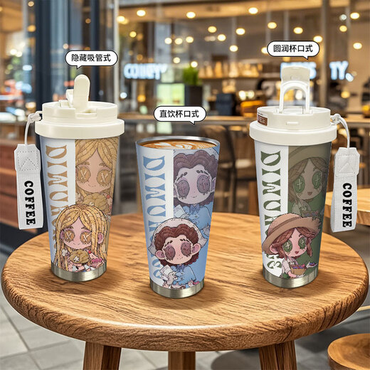 Fifth Personalith de Chengliu Thermos Cup Doctor Gardener Embalmer petite fille grande capacité Girl 316 Cup de l'eau en acier inoxydable KFB1278