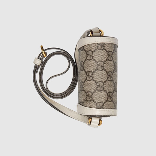 
Gucci (GUCCI)[618] Women's Bag GG Marmont Mini Leather Crossbody Bag White Bucket Bag Baccarat 1955 Mobile Phone Bag White 625615 92TCG 9761