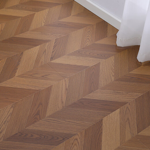 Kezhitu Coffee Deep Mome Momebone Modèle Parquet Plancher en bois Lémidité Léger Luxury Simple Works Works Exhibition Hall Floor XL3271 1