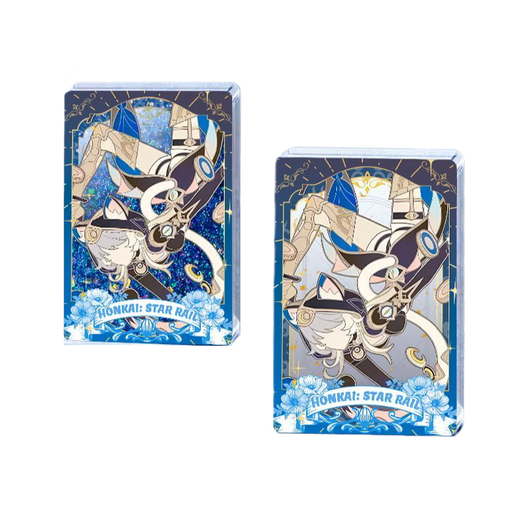 Benghuan Star Railway [Saifeier Peripheral Collection] Figure Ornements Tendy Toys Valley officiel Fangzi Barji Badge Stands and Signs Keychain [Benghuan Guogu] Magic Blue Quicks Sand Mahjong Mihoyo [Saifeier Peripheral Collection]