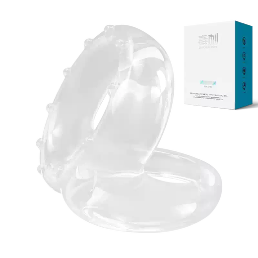 Sweet Miaomiao stinger men's delayed semen locking ring anti-ejaculation supplies thong for couples to share, men's abnormal long-lasting non-ejaculation, long-term fight without leakage, locking the root, solid egg, heavy locking semen ring + men's