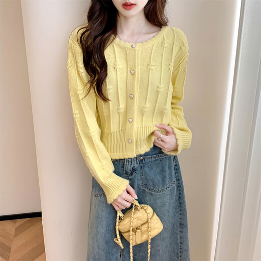 TonLion 2025 Autumn and Winter Age Reducing Gentle Three-dimensional Skin Stylish Women's Cardigan