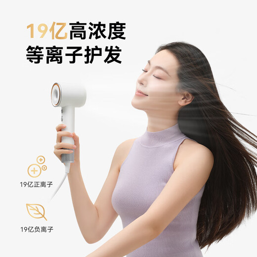 Beijing-made beauty hollow high-speed hair dryer Pro2 gray 1.9 billion plasma hair dryer household mute negative ion high-power hair dryer birthday gift for women