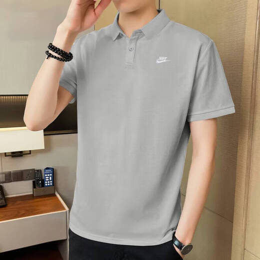 耐克（NIKE）男装上衣25夏季新款时尚休闲翻领透气快干polo衫运动服短袖T恤潮 FN3895-063 S