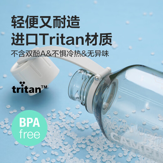 
Lock Lock Kettle Sports Water Cup Women's Plastic Tritan Outdoor Water Bottle Portable Summer Cup Student Male [600mL] Green ABF689GRN