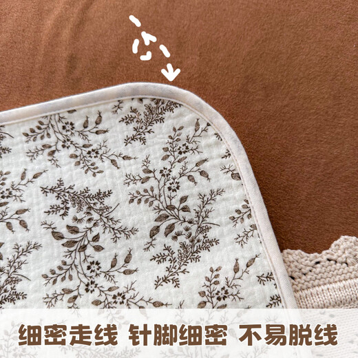 Wanzhuang new product diaper pad baby waterproof breathable washable diaper large size baby diaper sheet aunt pad fantasy forest urine barrier_washable 50x70cm