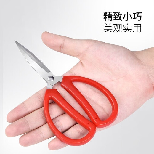 FANCYCHIC tailor cutting scissors 8-10 inches special cutting clothing scissors for home use 4 inches tailor scissors-red steel/sharp and durable