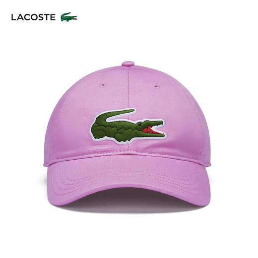 
LACOSTE French crocodile men and women fashion logo print solid color baseball cap baseball cap RK9871 IXV_Lauve TU