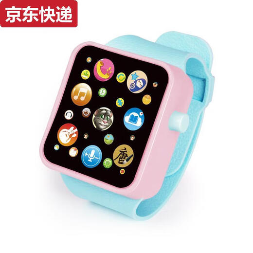 
Cartoon cat children's watch toys boys and girls children music story baby early education cartoon touch screen infant 3 years old 6 span red warm color system
