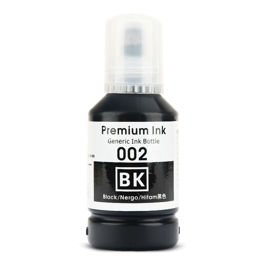 Mengxiang convient à Epson 002 Ink L4263 4266 4267 4268 4269 6166 6168 6176 [recommandé] 002 Encre Four-Color Set Pigment Black + Color Tye