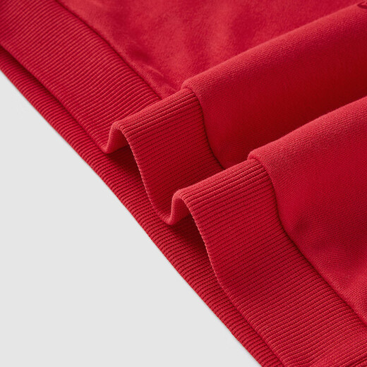 YEEHOO YEEHOO parent-child wear long-sleeved T-shirt for a family of three and four spring and autumn baby clothes 2025 new New Year red sweatshirt - 165 CM