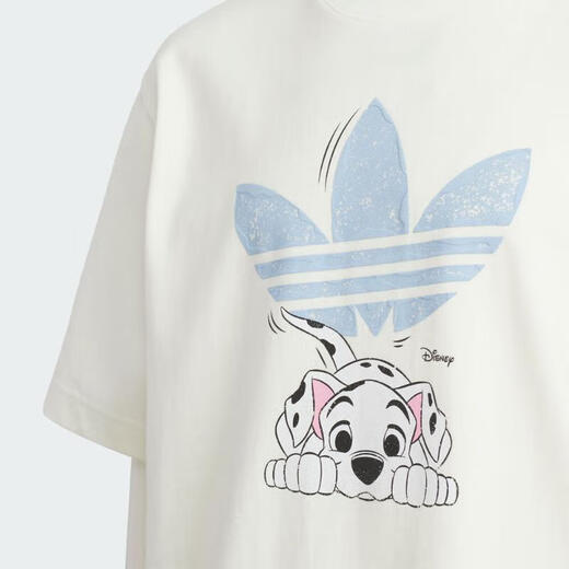 
adidas [Adidas] Clover 2025 male and female JK 101 TEE T-shirt KG6627 One Size 164