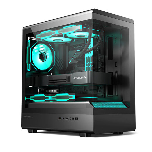 E-sports rebel RTX5060 host Core i5 12400F/12600KF/14600KF/5060Ti/5070 DIY complete desktop computer game assembly host with three 12600KF丨5060丨16G D4