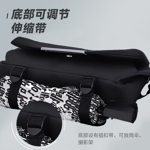 
Huili Men's Crossbody Bag Magnetic Suction Buckle Commuter Chess Bag Large Capacity Motorcycle Riding Outdoor Backpack Sports New Shoulder Bag Function Black [Quick Disassembly Magnetic Suction With Shipping Insurance]