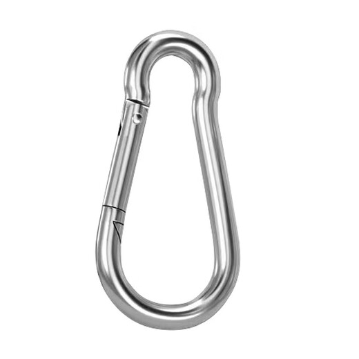 Quick link carabiner spring buckle safety buckle key buckle hoist hook dog buckle chain link buckle M11304 spring buckle 1