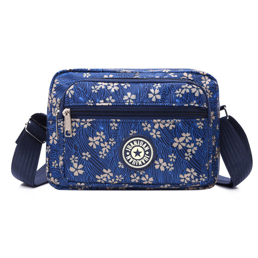 All-Match-bedruckte Mini-Tasche Leichte Stoffbeutel für Frauen 2025 NEUER HAND HLENDE MENTER ART MUTTER BAG CROSSBODY SABE Schwarz