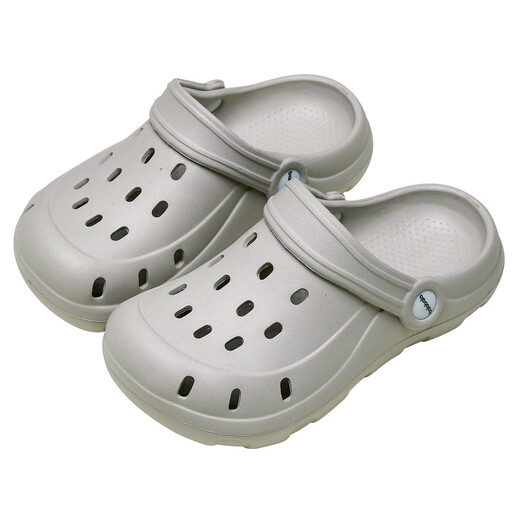 Balabala children's shoes children's clogs girls sandals boys slippers 2025 spring new shoes for home and outdoor wear gray tone 00422 20 -200mm inner length 20cm suitable for feet 19cm long