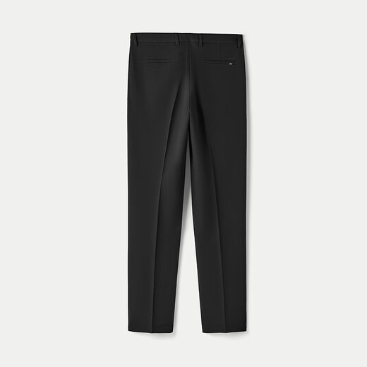 Heilan House (HLA) trousers for men, light business fashion series, comfortable trousers for men, autumn, black 33 38 180/96A recommended 181~190Jin Jin equals 0.5 kg