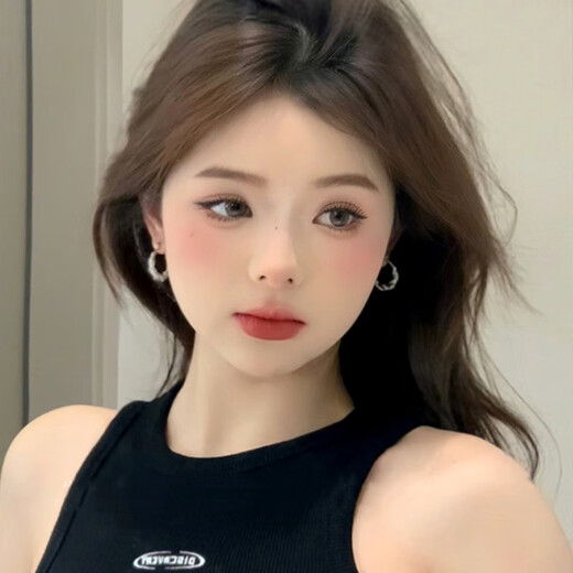 Nianfu S925 Silver Needle High-end Starry Gypsophila Earrings Earrings for Women Versatile Temperament Wrapping and Exaggerated Mid-Autumn Festival Gifts for Girls Starry Gypsophila Earrings S925 Silver Needles