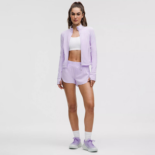 lululemon丨Lightweight 女士轻盈版跑步夹克 LW3FU5S 薰衣草霜紫 XS /4