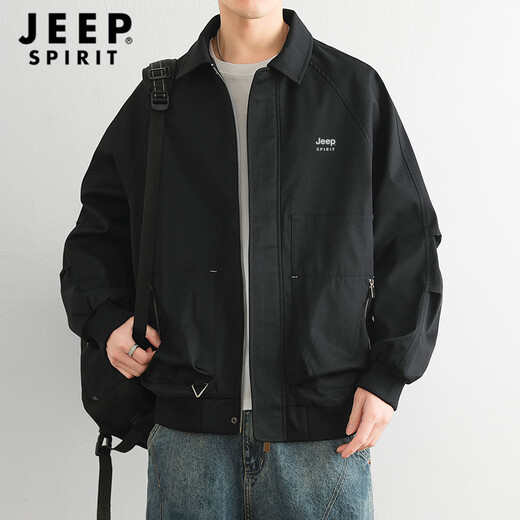 JEEP SPIRIT Jeep jacket men's autumn jacket men's versatile men's cardigan casual clothes men's clothing
