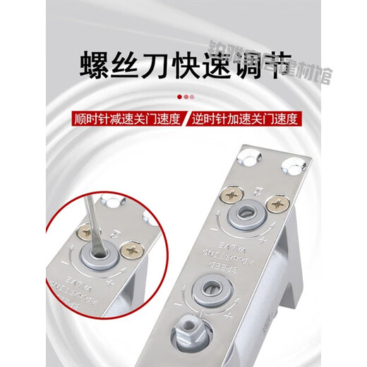 Versteckte Tür näher versteckte hydraulische Puffer Installation Feuertür Feder Haus Automatisches Abschalten GZ-3523 Hidden Typ (willkürlicher Stopp) 65 kg