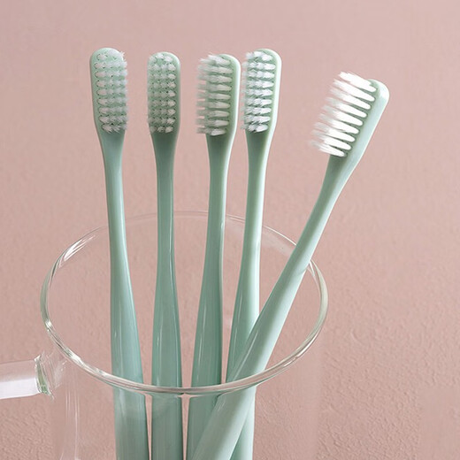 Meijia Life Disposable Toothbrushes 20 Pieces Hotels and B&Bs Home Hospitality Soft-Bristled Toothbrushes Mixed Colors