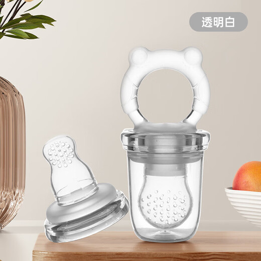 Baby Food Bite Bag Teething Feeder S Nano Silver 2 Pack