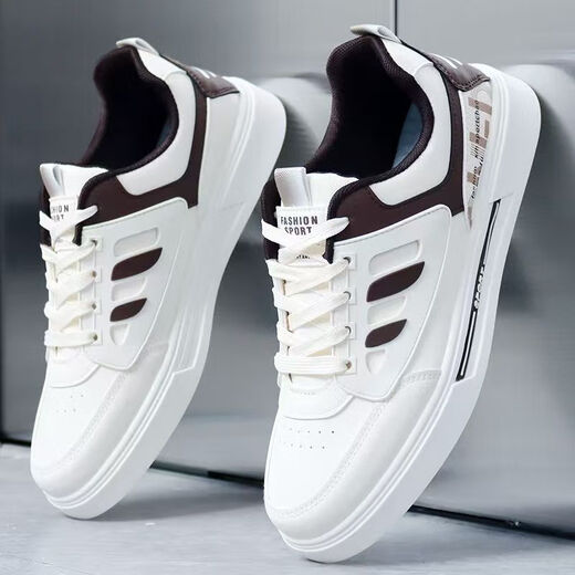 Ajom Light Luxury Chaussures pour hommes, nouvelles chaussures de planche de mode, chaussures décontractées à la mode d'été pour hommes, armée de l'air masculin n ° 1 AJ Chaussures blanches confortables, 9910 Gray blanc 40