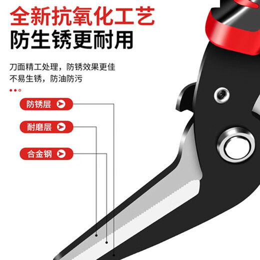 WITTMANN German metal scissors, sharp industrial scissors, integrated ceiling keels, aluminum gusset plates, light steel mesh artifacts, metal scissors, collect and add to purchase to enjoy fast delivery? Free