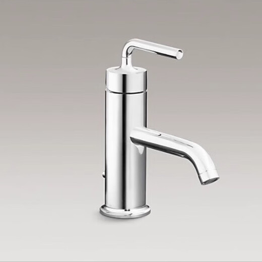 Kohler Bathroom K-14404T/K-14402T Piaoruisi brushed high-facial washing art single basin faucet K-14402T-2A-C Short chrome-plated